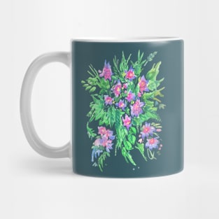 Flowers watercolor Mug
